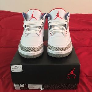 Air Jordan 3s - True Blue